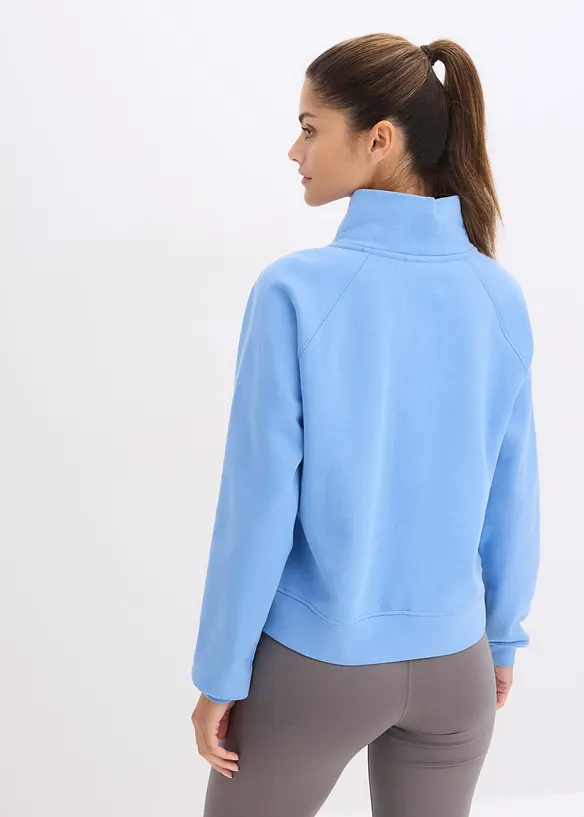 Felpa in puro cotone biologico, bonprix