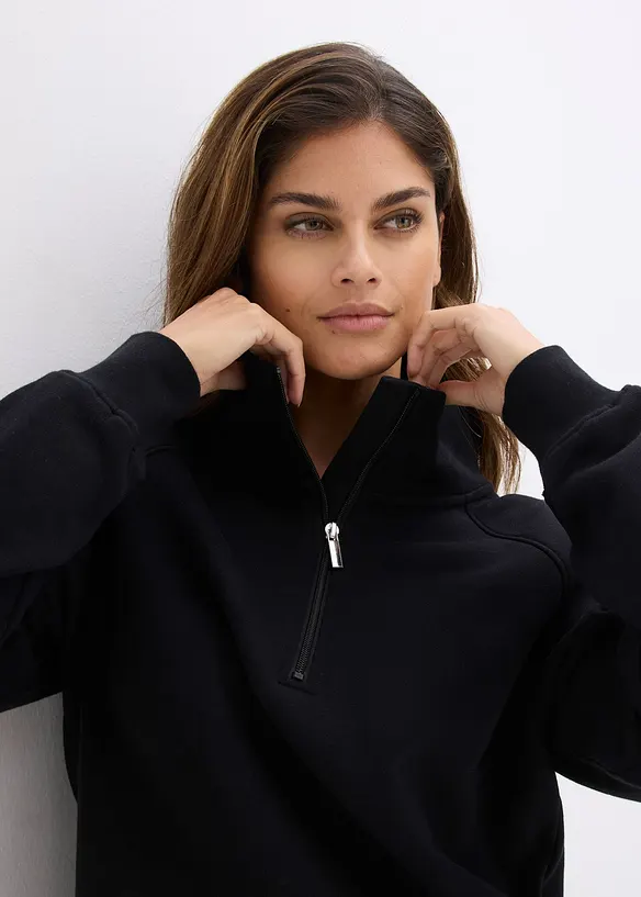 Felpa in puro cotone biologico, bonprix