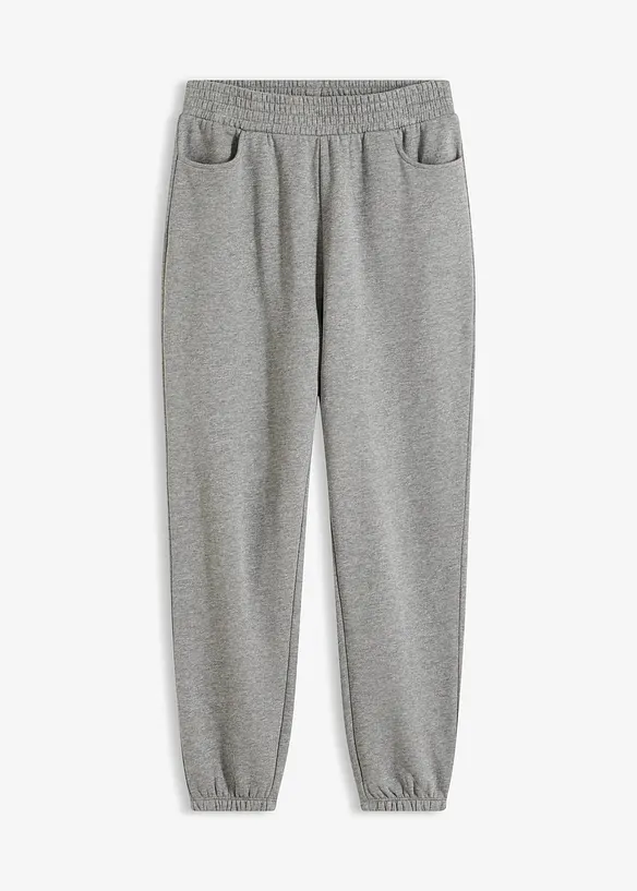 Pantaloni in felpa di puro cotone biologico, bonprix