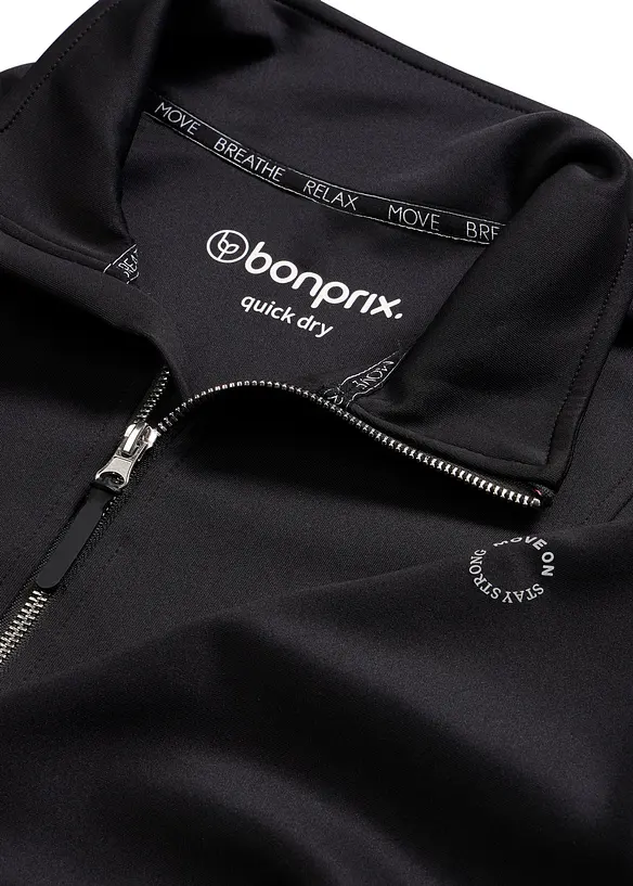 Giacca sportiva con colletto alto, bonprix