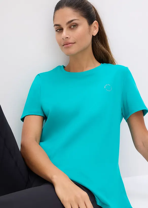 Maglia per sport dal tocco consistente in cotone, bonprix