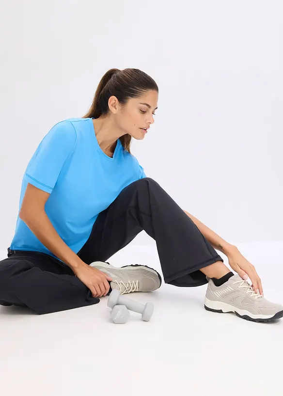 T-shirt per lo sport con effetto strutturato, bonprix