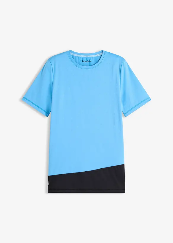 T-shirt per lo sport con effetto strutturato, bonprix