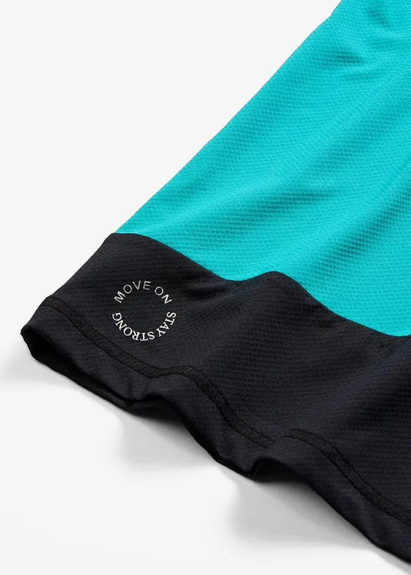 T-shirt per lo sport con effetto strutturato, bonprix