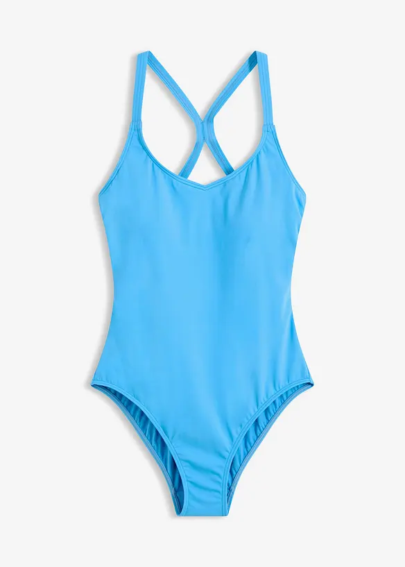 Costume sportivo ad asciugatura rapida con spalline olimpioniche, bonprix