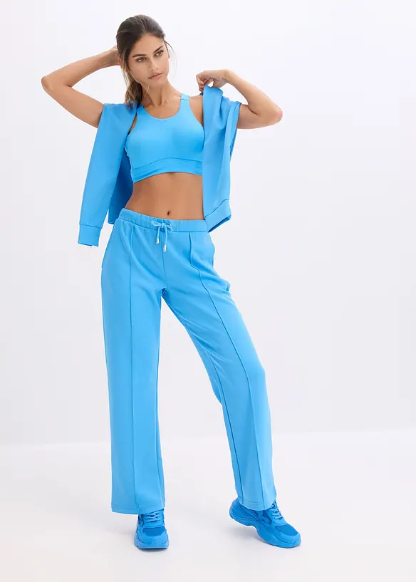 Reggiseno sportivo con spalline olimpioniche e leggero sostegno, bonprix