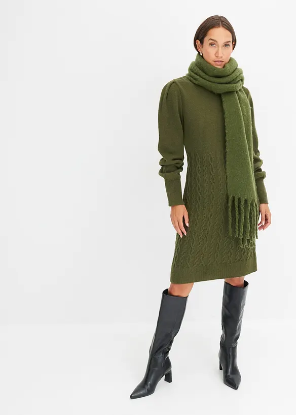 Abito in maglia, bonprix