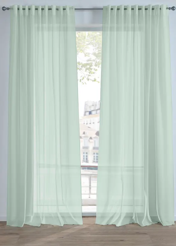 Tenda in tessuto batista a trama fine (pacco da 1), bonprix