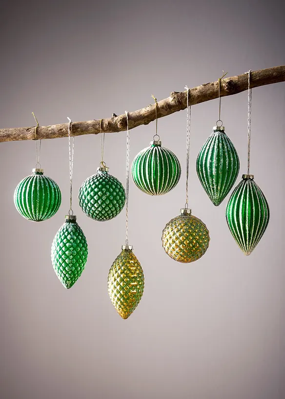 Palline di Natale (set 8 pezzi), bonprix