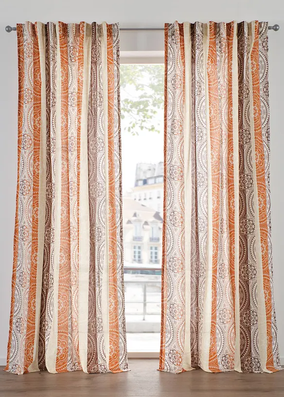 Tenda a righe con poliestere riciclato (pacco da 1), bonprix