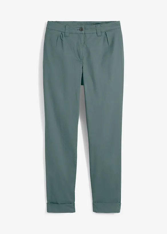 Pantaloni chino alla caviglia in cotone, bonprix