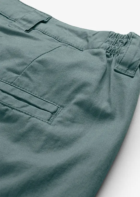 Pantaloni chino alla caviglia in cotone, bonprix