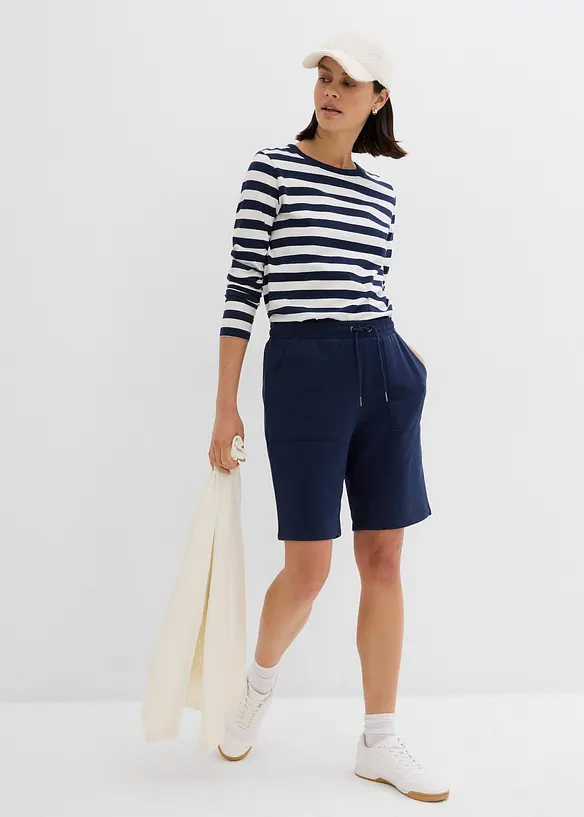 Shorts in felpa con tasche, bonprix