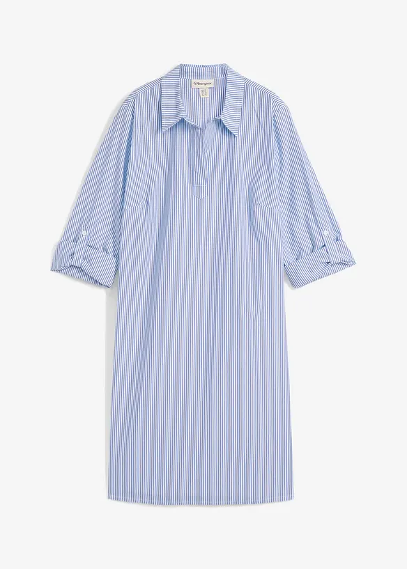 Abito chemisier in puro cotone, bonprix