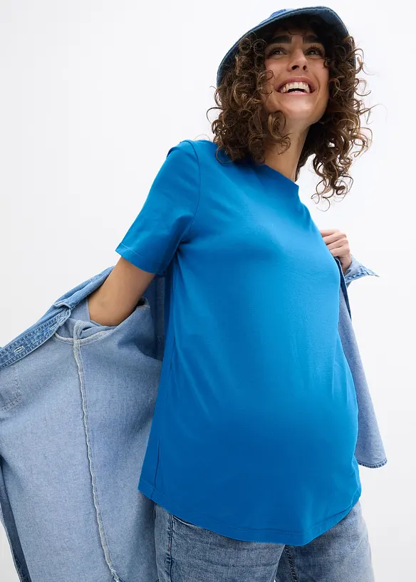 Maglia pr&eacute;maman in cotone biologico (pacco da 2), bonprix