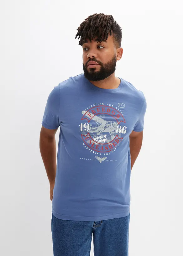 T-shirt in puro cotone biologico, bonprix