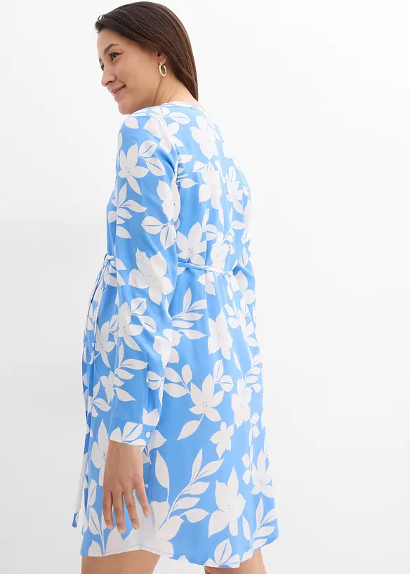 Abito prémaman / da allattamento 2 in 1 in viscosa fluente, bonprix