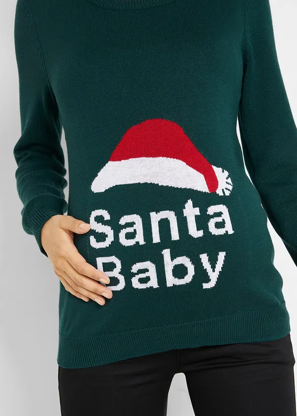 Maglione pr&eacute;maman natalizio, bonprix