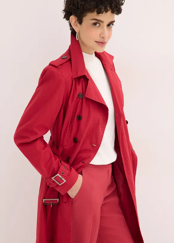 Pantaloni larghi leggeri con viscosa, bonprix