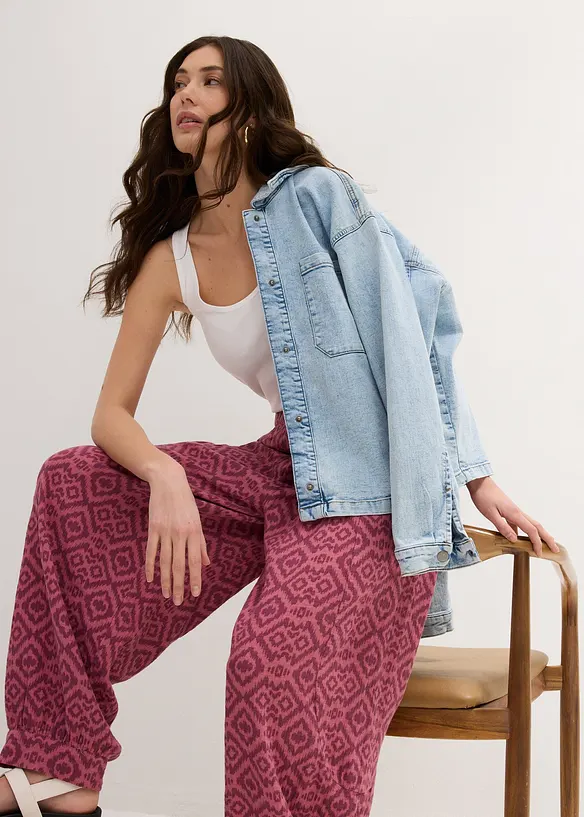 Pantaloni alla turca in puro cotone, bonprix