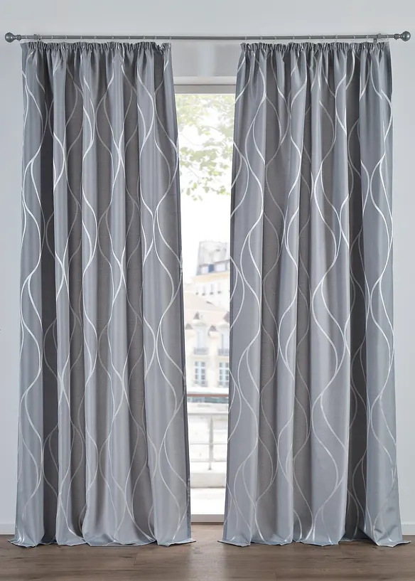 Tenda jacquard (pacco da 1), bonprix