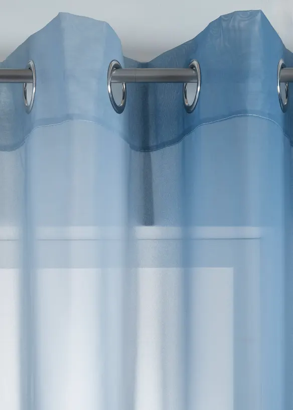 Tende trasparenti in voile leggero, anche extra lunghe (pacco da 2), bonprix