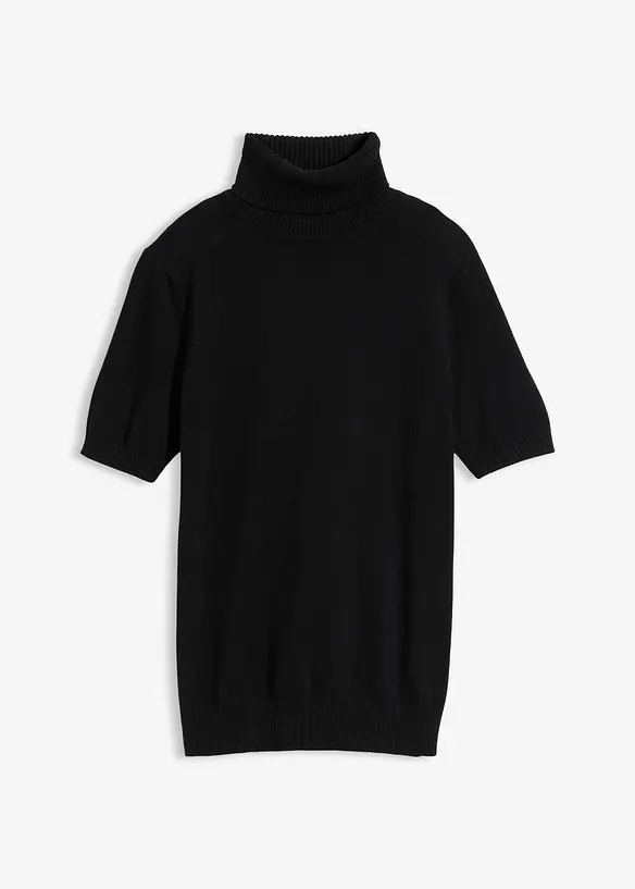 Maglia dolcevita a maniche corte, bonprix