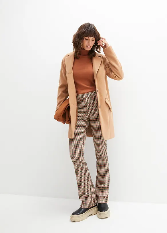 Maglia dolcevita a maniche corte, bonprix