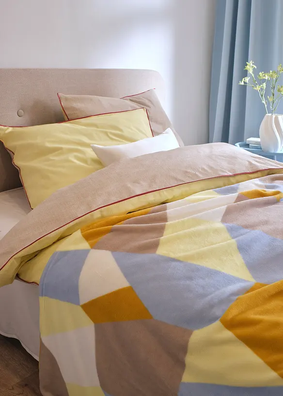 Plaid in color block, bonprix