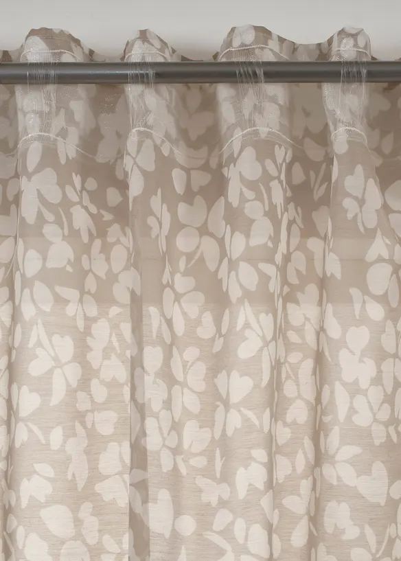 Tenda semitrasparente in batista (pacco da 2), bonprix