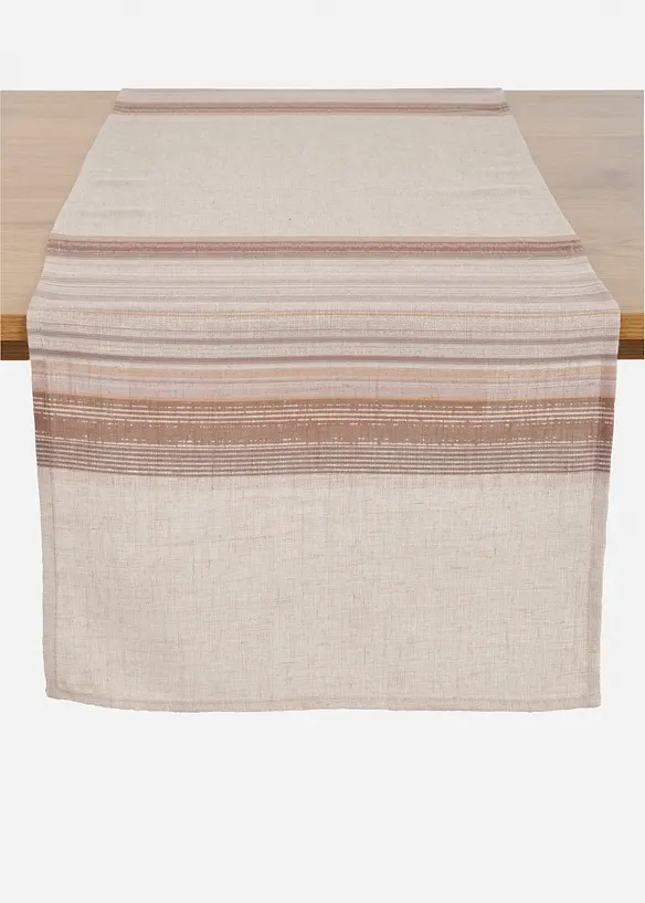 Runner da tavola con percentuale di lino, bonprix