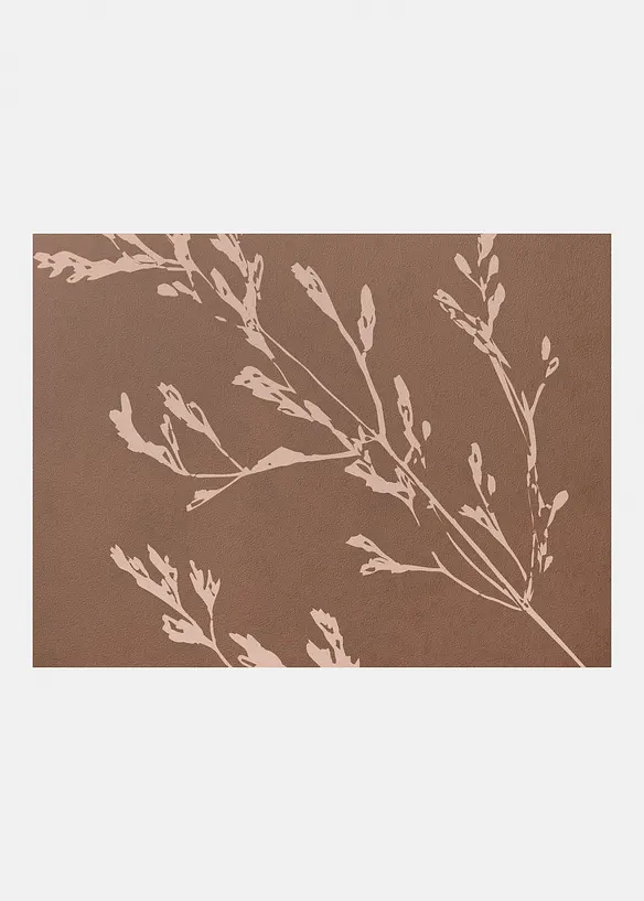 Zerbino lavabile con motivo ispirato alla natura, bonprix