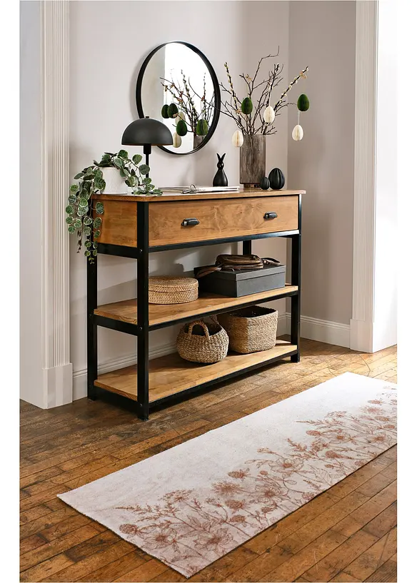 Zerbino lavabile con motivo grafico, bonprix