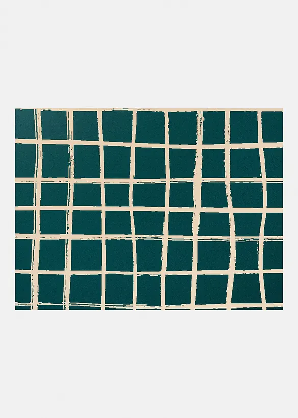 Zerbino lavabile con motivo grafico, bonprix