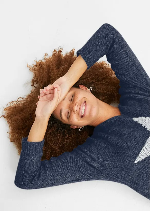 Maglione con stella, bonprix