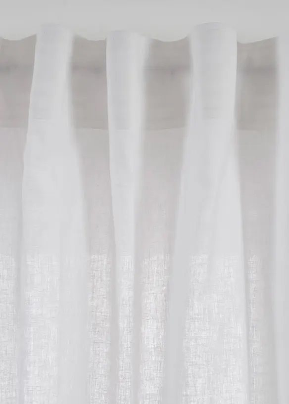 Tenda in misto lino e cotone (pacco da 1), bonprix