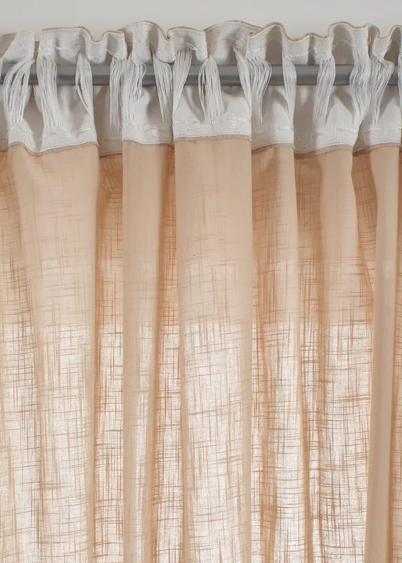 Tenda in puro cotone biologico (pacco da 1), bonprix