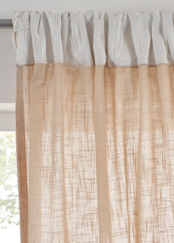 Tenda in puro cotone biologico (pacco da 1), bonprix