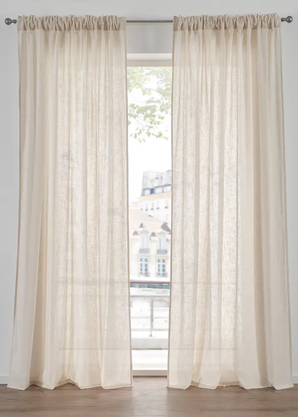 Tenda in puro cotone biologico (pacco da 1), bonprix