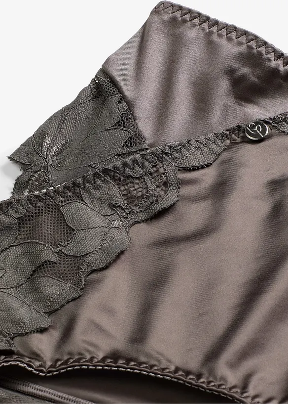 Slip alto con effetto lucido, bonprix