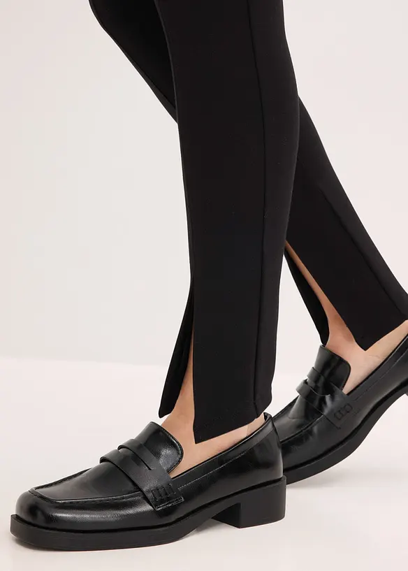 Leggings in punto di Roma comodo, bonprix