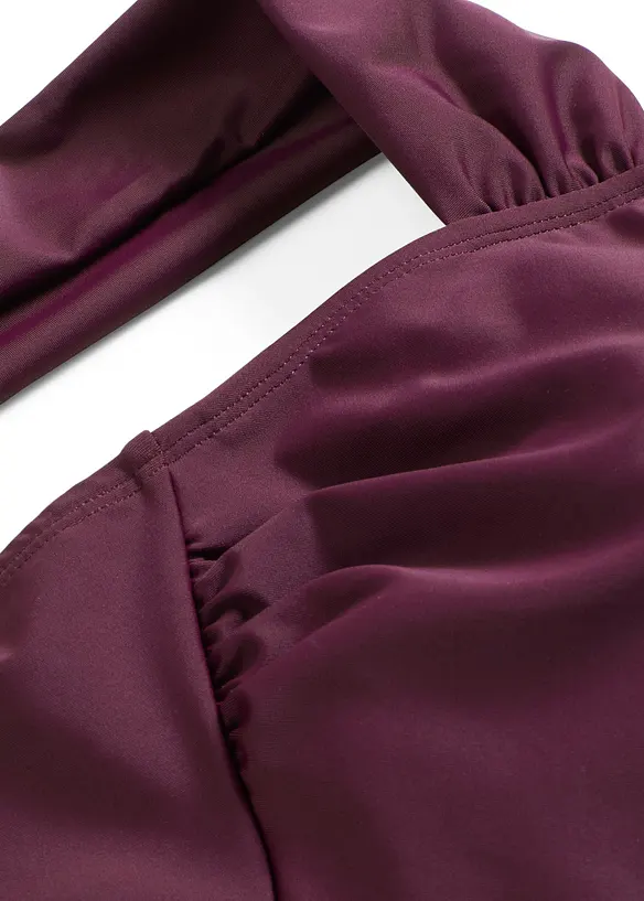 Costume intero con effetto modellante medio e spalline larghe, bonprix