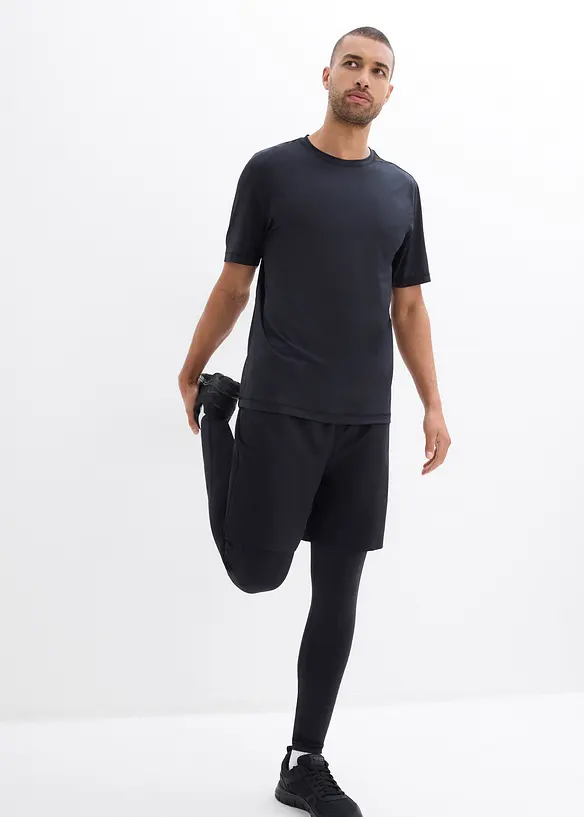 Leggings da running comodi con tasca portacellulare, bonprix