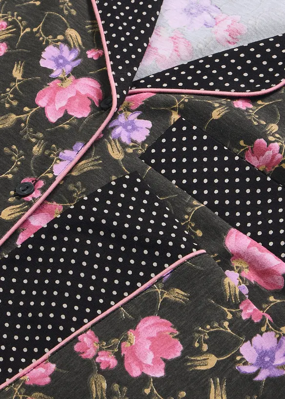 Pigiama in puro cotone, bonprix