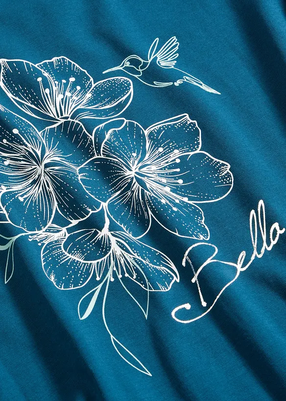 Camicia da notte in puro cotone, bonprix