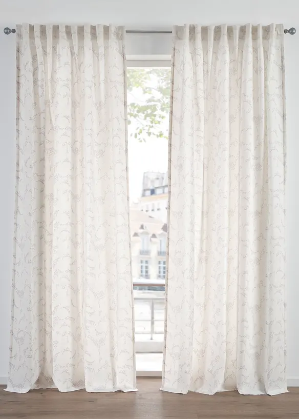 Tenda semitrasparente, anche in versione extra lunga (pacco da 2), bonprix