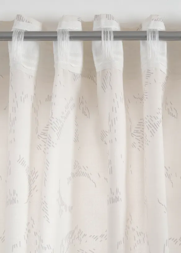 Tenda semitrasparente, anche in versione extra lunga (pacco da 2), bonprix