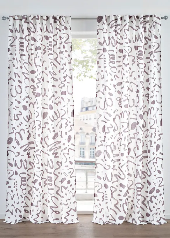 Tenda operata, anche extra lunga (pacco da 1), bonprix