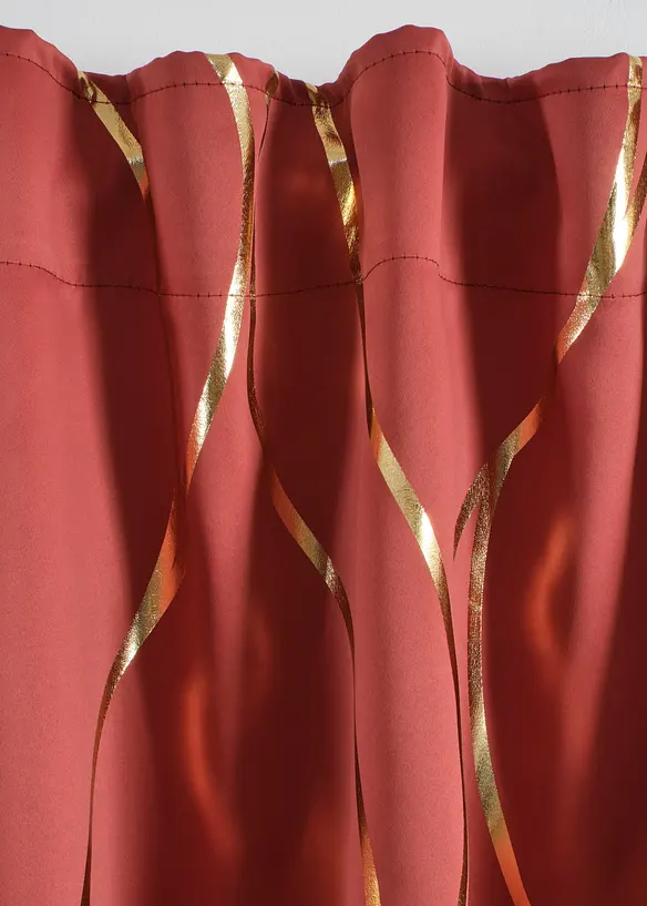 Tenda semioscurante in fantasia lucida (pacco da 1), bonprix