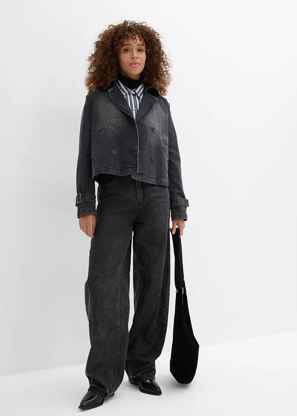 Trench in denim, bonprix